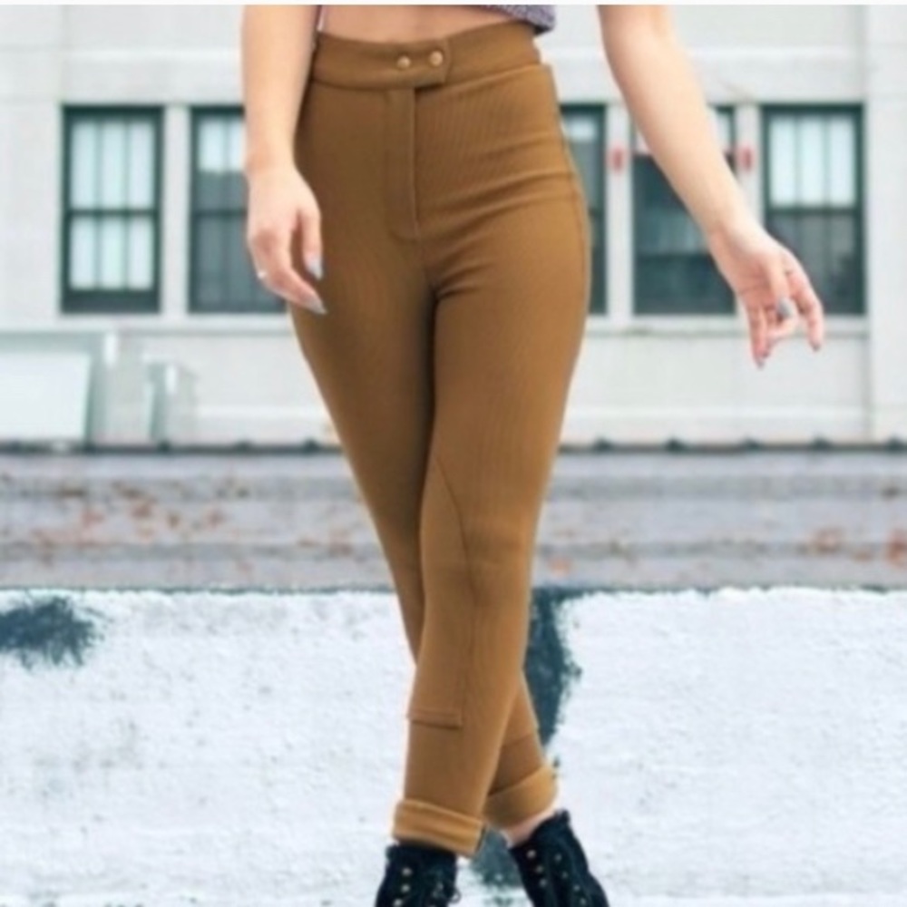 American Apparel OG The Riding Pants Mustard Gold S